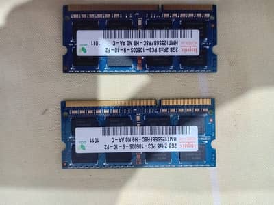 Laptop DDR3 2x2GB High speed RAM