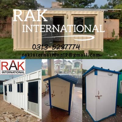 Toilet/office container/prefab check post/porta cabin/house,shed,store