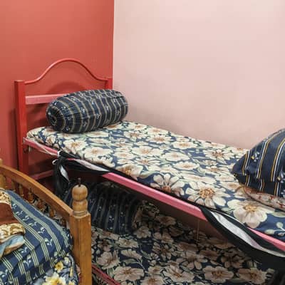 Double bed.