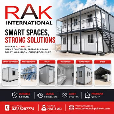 New office container,prefab building,toilet,washroom,guard room,shed