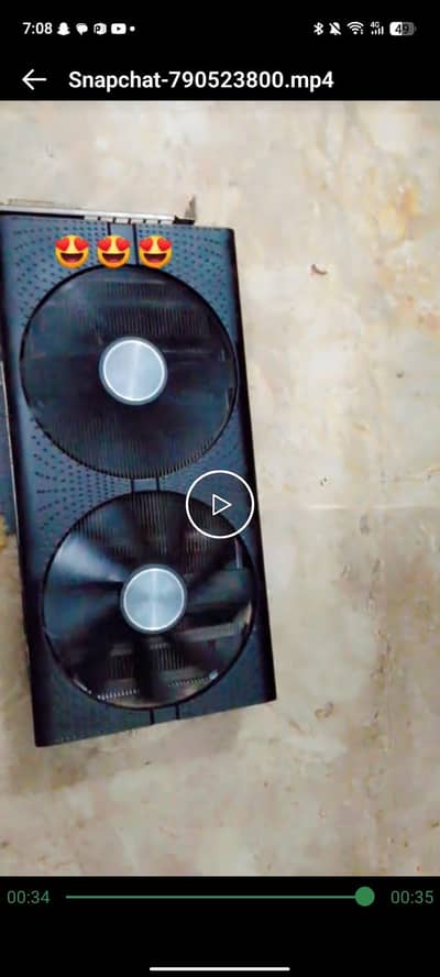 rx 580 8GB graphic card 2048sp