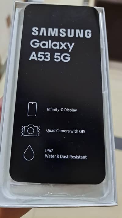Samsung Mobile A53 5G 10/10 condition 8/128