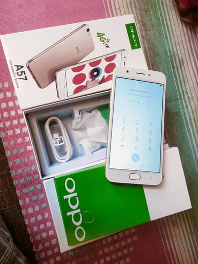 OPPO A57 6/128 New Condition Home use