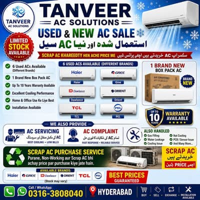 Old AC / Old AC / Used AC / Window AC / Split AC Purchaser