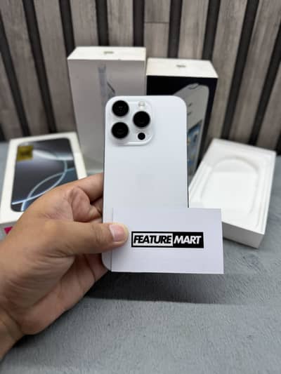 16 Pro | 256GB | PTA Approved | Under Warranty | White | Apple iPhone