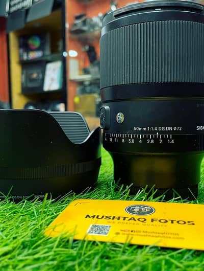 Sigma 50 f/1.4 DG DN Art Series Lens Sony Mount (Box opened]