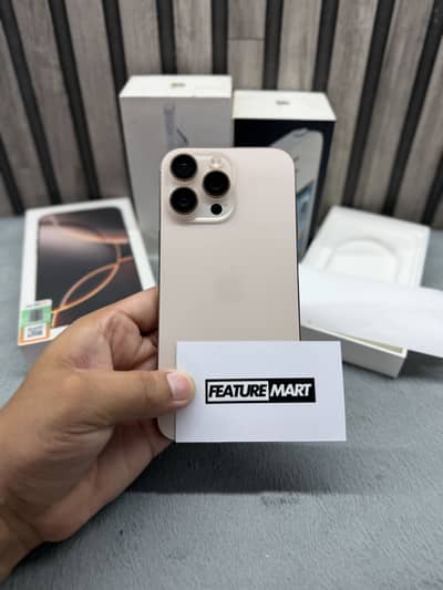 16 Pro Max | 256GB | PTA Approved | Desert | Apple iPhone 16 Pro Max