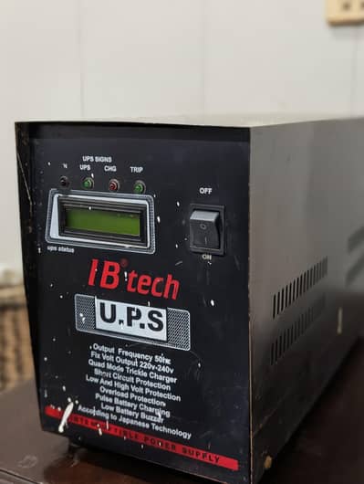 IB Tech UPS  (japanese technology)