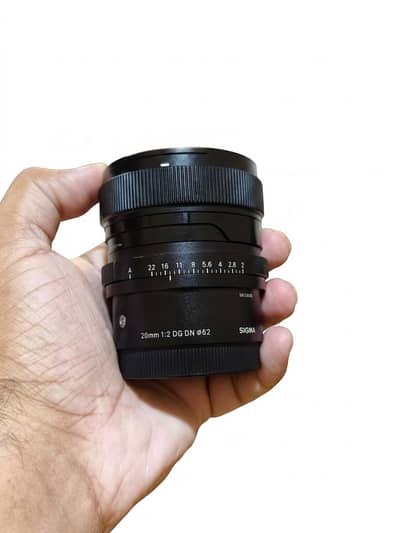 Sigma 20mm f/2 DG DN Contemporary Lens for Sony E