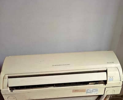 1 Ton Mitsubishi AC for Sale (Indoor Mitdubishi - Outdoor Orient)