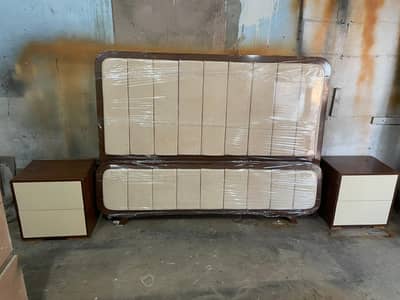 wooden bed/ Polish bed / bed dracing