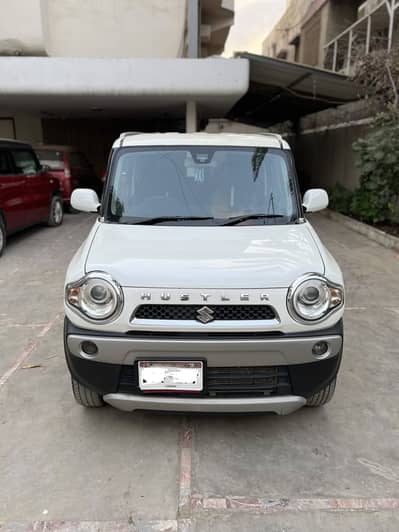 Suzuki Hustler G Turbo 2015/19 4X4 pearl white excellent condition!