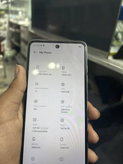 Tecno Spark 20C 4/128 urgent for sale