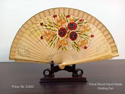Imported Hand Painted Fans , Chinese Japanese Vintage Decorative Fan