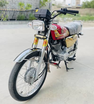 HONDA CG 125 SPECIAL GOLD EDITION
