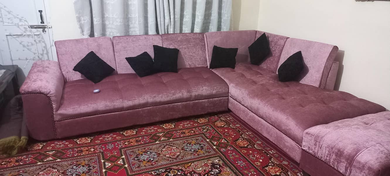 LShape 7 setar sofa new  condistion 0