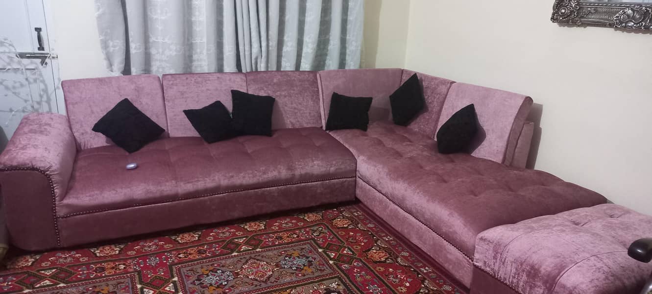 LShape 7 setar sofa new  condistion 1