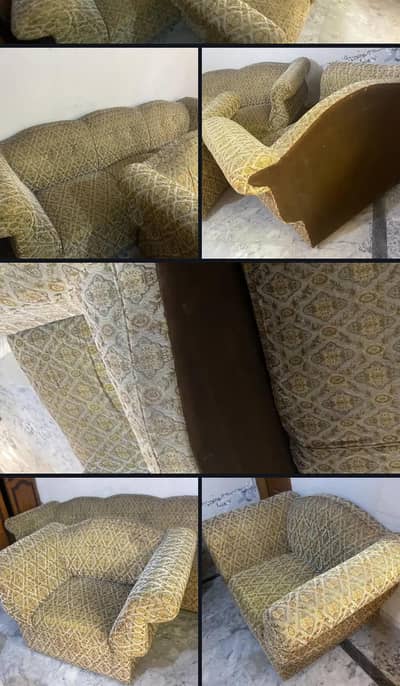 5 seater sofa set condition 10/7