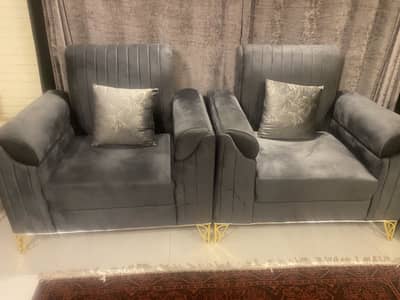 Blue five seater for sale in good condition