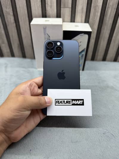 15 Pro Max | 256GB | PTA Approved | Blue | Apple iPhone 15 Pro Max