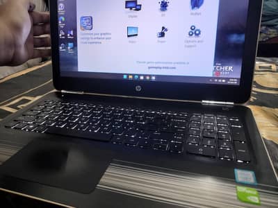 HP laptop core i7 7th generation NVIDIA GEFORCR