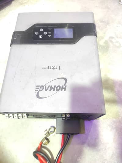 Homage HTD-3012SCC inverter + ups 3kva 24v for battery working