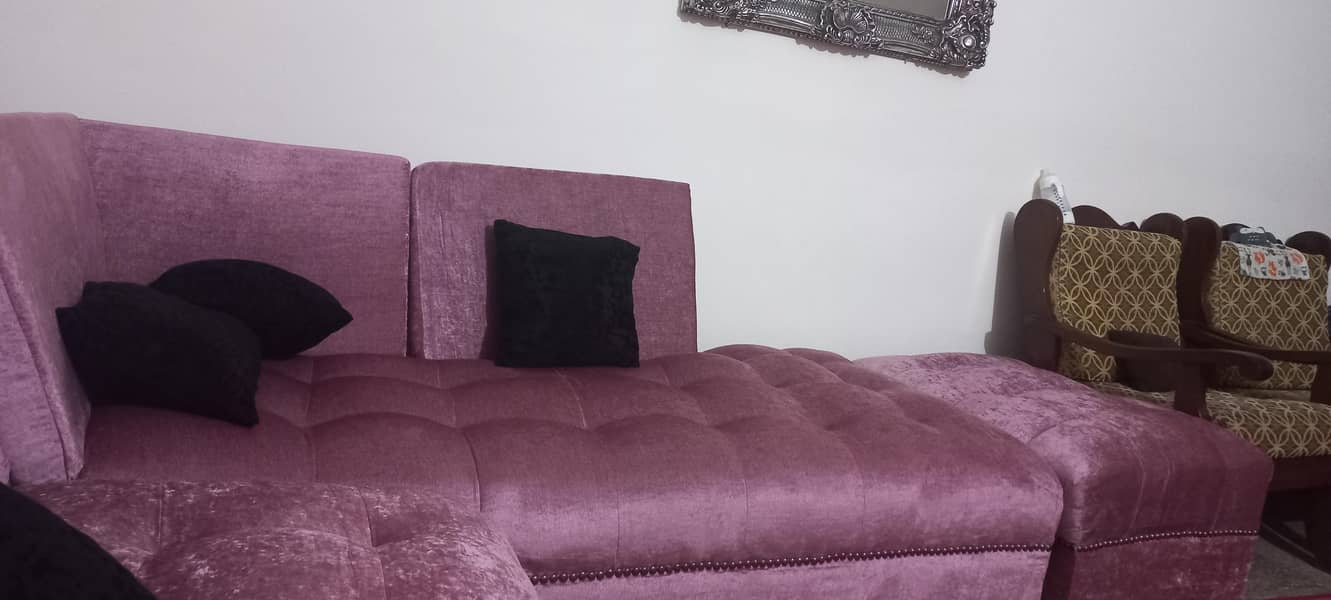 LShape 7 setar sofa new  condistion 2
