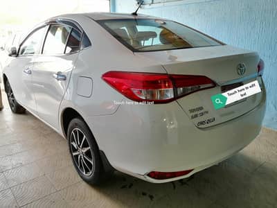 Toyota Yaris ATIV X 1.5 cvti white 2022 model