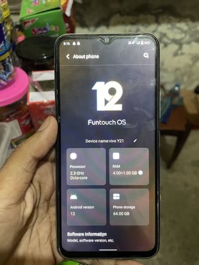 Vivo Y21 urgent sale
