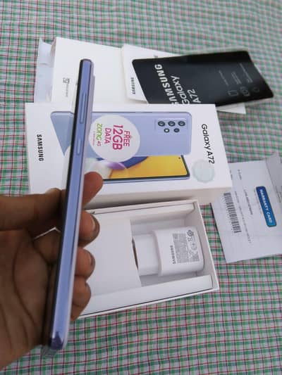 Samsung  A72 8GB RAM 256GB memory PTA approved 0324=8193=404