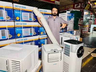 Skyiwood New Inverter Portable Ac & window Ac 2026 Stock Available