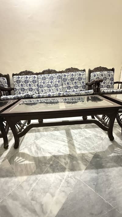 Sofa set  5 seater plus 3 table set
