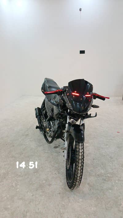 Ybr modified 2018 model black colour