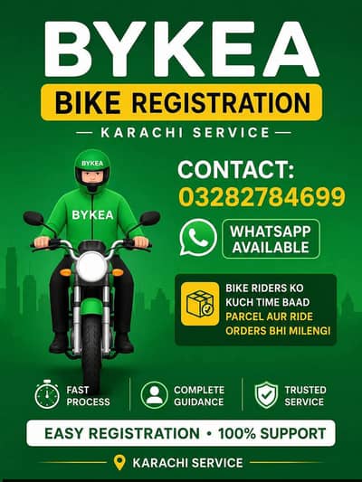 Bykea Bike, Car aur Rickshaw Registration karwayein – Ghar Baithe!