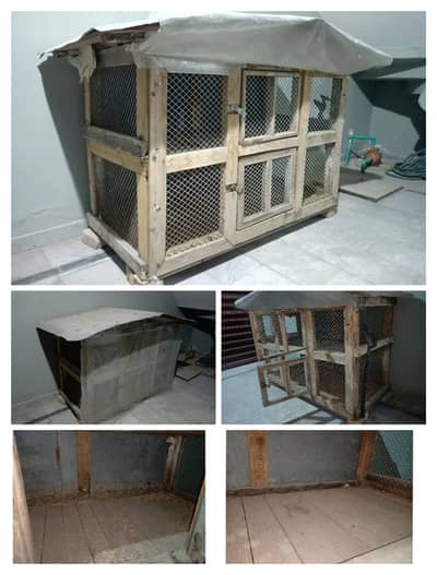Wooden cage