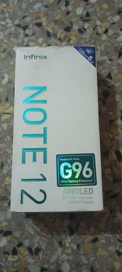 Infinix Note 12g96.