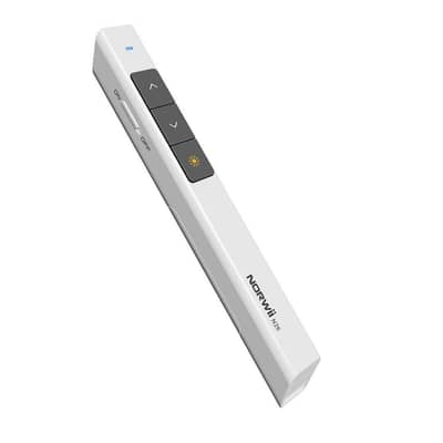 Norwii Wireless Presenter 100M PowerPoint Remote Control. Black