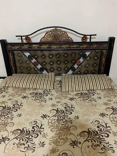 Iron Double Bed Urgent For Sale