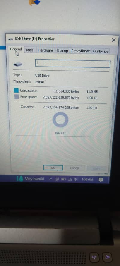 hp 2tb usb