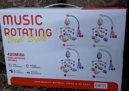 Brand New Musical Rotating Baby Bed Bell – Never Used