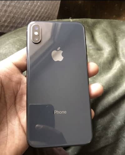 Iphone x genuine housing black titanium