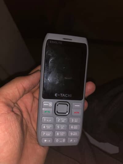 E-TACHI E550 Lite | 4 SIMs Supported | 3800 mAh Long Battery