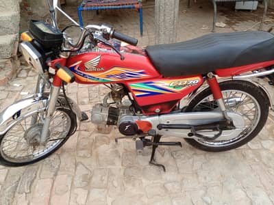 honda CD 70 20model later bike