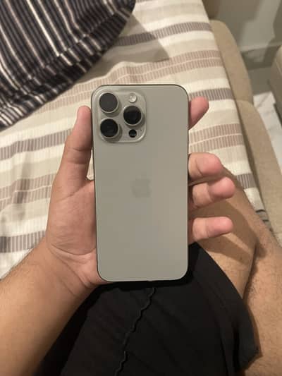 iPhone 15 Pro Max pta approved 256 gb bh 91%