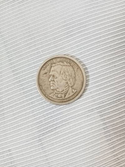 1$ Andrew Johnson Collectible Coin