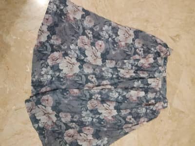 skirt & shirt