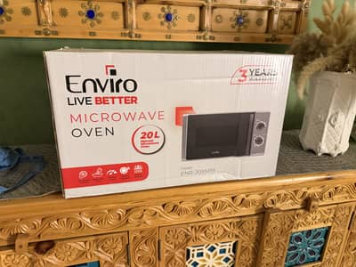 Brand New Enviro Microwave Oven 20L (ENR-20XM19) - Box Sealed