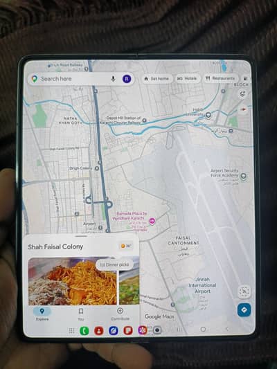 Samsung Mobile Z Fold 5 12/256 New 10 by 10 mint Condition unused new