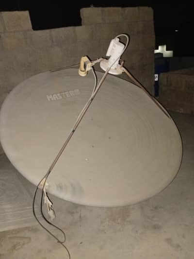 Dish with receiver