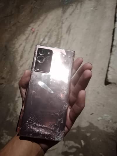 Note 20 ultra 5G just panel and back break board active wahtssap ao